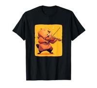 Serenata di violino castoro per un look fresco e divertente Maglietta