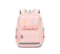 SerendipitousWhisper Zaino Ragazza poliestere Zainetto carino per ragazze | Ergonomico comodo e versatile Borsa resistente con design 3D 20L Grande capacità Zaino Ragazza 1a-6a Elementare