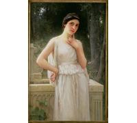 SERENDIPITP Astratta Della Poster Quadri su Tela Stampa su Tela da Parete Contemplazione di Charles Amable Lenoir per L'arredamento Della Camera da Letto 60x90cm