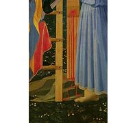 SERENDIPITP Astratta Della Poster Quadri su Tela Stampa su Tela da Parete Particolare della pala e dei pinnacoli di Santa Trinita del Beato Angelico per L'arredamento Della Camera da Letto 60x90cm