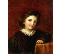 SERENDIPITP Astratta Della Poster Quadri su Tela Stampa su Tela da Parete Ritratto di Alexander Cassavetti di George Frederick Watts per L'arredamento Della Camera da Letto 60x90cm