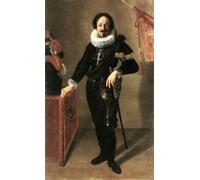 SERENDIPITP Astratta Della Poster Quadri su Tela Stampa su Tela da Parete Ritratto di un condottiero Artemisia Gentileschi per L'arredamento Della Camera da Letto 60x90cm