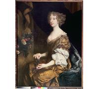 SERENDIPITP Astratta Della Poster Stampe su Tela Pittura su Tela Anne Contessa di Exeter di Peter Lely per Decorazioni per la Casa 60x90cm