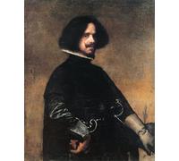SERENDIPITP Astratta Della Poster Stampe su Tela Pittura su Tela Autoritratto di Diego Velazquez per Decorazioni per la Casa 60x90cm