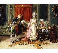 SERENDIPITP Astratta Della Poster Stampe su Tela Pittura su Tela Fiori per Sua Signoria di Ceaare Auguste Detti per Decorazioni per la Casa 60x90cm