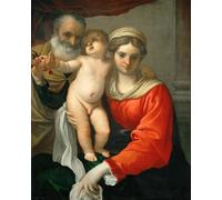 SERENDIPITP Astratta Della Poster Stampe su Tela Pittura su Tela La signora delle ciliegie di Annibale Carracci per Decorazioni per la Casa 60x90cm