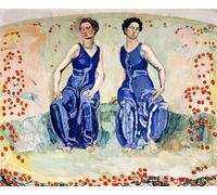 SERENDIPITP Astratta Della Poster Stampe su Tela Pittura su Tela l'Ora Sacra di Ferdinand Hodler per Decorazioni per la Casa 60x90cm