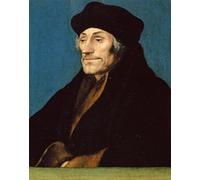 SERENDIPITP Astratta Della Poster Stampe su Tela Pittura su Tela Ritratto di Erasmo da Rotterdam di Hans Holbein il Giovane per Decorazioni per la Casa 60x90cm