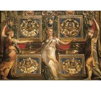 SERENDIPITP Astratta Della Poster Stampe su Tela Pittura su Tela Tre vergini stolte di Parmigianino per Decorazioni per la Casa 60x90cm