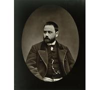 SERENDIPITP Dipinto su Tela Immagine Pittura Quadri Stampe Émile Zola di Étienne Carjat per Decorazioni per la Casa 60x90cm