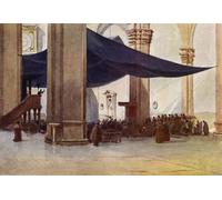SERENDIPITP Dipinto su Tela Immagine Pittura Quadri Stampe Firenze Interno del Duomo durante la predicazione quaresimale di Alexander Henry Hallam Murray per Decorazioni per la Casa 60x90cm