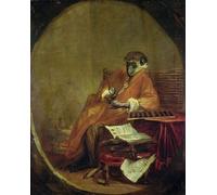 SERENDIPITP Dipinto su Tela Immagine Pittura Quadri Stampe l'animale antiquario di Jean Baptiste Simeon Chardin per Decorazioni per la Casa 60x90cm