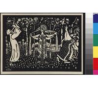 SERENDIPITP Dipinto su Tela Immagine Pittura Quadri Stampe le betulle di Vasilij Kandinskij per Decorazioni per la Casa 60x90cm