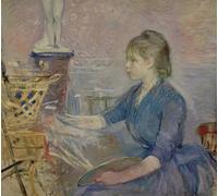 SERENDIPITP Dipinto su Tela Immagine Pittura Quadri Stampe Paule Gobillard Dipinto di Berthe Morisot per Decorazioni per la Casa 60x90cm
