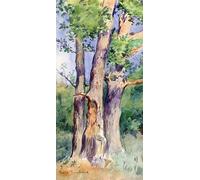 SERENDIPITP Dipinto su Tela Immagine Pittura Quadri Stampe Studio di alberi di Rosa Bonheur per Decorazioni per la Casa 60x90cm