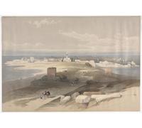 SERENDIPITP Dipinto su Tela Immagine Pittura Quadri Stampe Sur o Tsor Ancient Tire di David Roberts per Decorazioni per la Casa 60x90cm