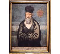 SERENDIPITP Quadri da Parete Quadri Stampe Dipinto su Tela Classico Arte sacra e splendore visivo Ritratto di Matteo Ricci di Famous per la Decorazione Della Parete 60x90cm