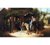 SERENDIPITP Quadri da Parete Quadri Stampe Dipinto su Tela Classico il rivale di Charles Hunt per la Decorazione Della Parete 60x90cm