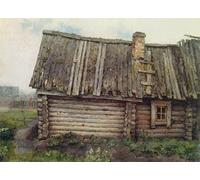 SERENDIPITP Quadri da Parete Quadri Stampe Dipinto su Tela Classico Isba Vasilij Surikov per la Decorazione Della Parete 60x90cm