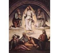 SERENDIPITP Quadri da Parete Quadri Stampe Dipinto su Tela Classico la Trasfigurazione Pietro Perugino per la Decorazione Della Parete 60x90cm