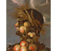 SERENDIPITP Quadri da Parete Quadri Stampe Dipinto su Tela Classico Particolare estivo di Giuseppe Arcimboldo per la Decorazione Della Parete 60x90cm