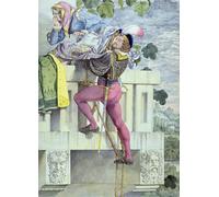 SERENDIPITP Quadri da Parete Quadri Stampe Dipinto su Tela Classico per le Passioni. Amore di Richard Dadd per la Decorazione Della Parete 60x90cm