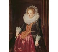 SERENDIPITP Quadri da Parete Quadri Stampe Dipinto su Tela Classico Ritratto di signora di Jan Anthonisz Van Ravesteyn per la Decorazione Della Parete 60x90cm