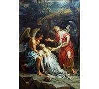 SERENDIPITP Quadri da Parete Quadri Stampe Dipinto su Tela Classico Santa Maria Maddalena di Peter Paul Rubens per la Decorazione Della Parete 60x90cm