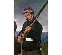 SERENDIPITP Quadri da Parete Quadri Stampe Dipinto su Tela Classico Sottufficiale con il fucile in mano di Edouard Manet per la Decorazione Della Parete 60x90cm