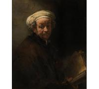 SERENDIPITP Quadri Stampe Stampe da Parete Per Quadri Quadro su Tela Autoritratto come l'apostolo Paolo di Rembrandt Van Rijn per Decorazioni per la Casa 60x90cm