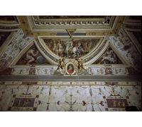SERENDIPITP Quadri Stampe Stampe da Parete Per Quadri Quadro su Tela Detail of the Room of Lorenzo Il Magnifico Representing the Battle of Sarzana by Giorgio Vasari per Decorazioni per la Casa 60x90cm