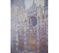SERENDIPITP Quadri Stampe Stampe da Parete Per Quadri Quadro su Tela Facciata ovest della cattedrale di Rouen di Claude Monet per Decorazioni per la Casa 60x90cm