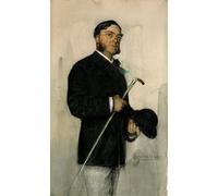 SERENDIPITP Quadri Stampe Stampe da Parete Per Quadri Quadro su Tela il banchiere Ludwig Arosenius di Anders Zorn per Decorazioni per la Casa 60x90cm