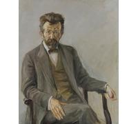 SERENDIPITP Quadri Stampe Stampe da Parete Per Quadri Quadro su Tela il poeta Richard Dehmel di Max Liebermann per Decorazioni per la Casa 60x90cm