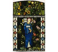 SERENDIPITP Quadri Stampe Stampe da Parete Per Quadri Quadro su Tela la Beata Vergine Maria Morris di Edward Burne Jones per Decorazioni per la Casa 60x90cm