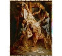 SERENDIPITP Quadri Stampe Stampe da Parete Per Quadri Quadro su Tela la Deposizione dalla Croce di Peter Paul Rubens per Decorazioni per la Casa 60x90cm
