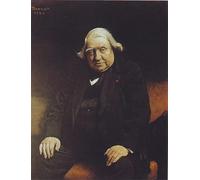 SERENDIPITP Quadri Stampe Stampe da Parete Per Quadri Quadro su Tela Ritratto di Ernest Renan di Leon Bonnat per Decorazioni per la Casa 60x90cm