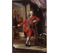 SERENDIPITP Quadri Stampe Stampe da Parete Per Quadri Quadro su Tela Ritratto di Razumovsky di Pompeo Girolamo Batoni per Decorazioni per la Casa 60x90cm