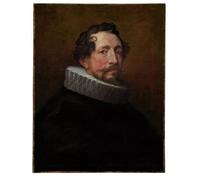 SERENDIPITP Quadri Stampe Stampe da Parete Per Quadri Quadro su Tela Ritratto di un gentiluomo Lunghezza del busto diVan Dyck per Decorazioni per la Casa 60x90cm