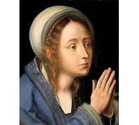 SERENDIPITP Quadri Stampe Stampe da Parete Per Quadri Quadro su Tela Vergine Maria di Quentin Massys o Metsys per Decorazioni per la Casa 60x90cm