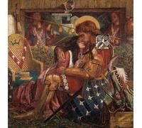SERENDIPITP Quadri su Tela Stampa su Tela da Parete le Nozze di San Giorgio con la Principessa Sabra di Dante Gabriel Charles Rossetti per L'arredamento Della Camera da Letto 60x90cm
