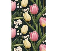 Serene Blooms: Watercolor Floral Notebook: 110 Pages of Calm Floral Beauty for Peaceful Journaling