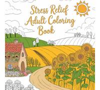 Serene Landscapes: Adult Coloring Book: 50 Single-Sided Nature Scenes for Stress Relief & Mindful Relaxation Featuring Hand-Drawn Forests, Mountains, ... for Colored Pencils, Markers & Gel Pens