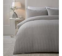 Serene Lindly Collection - Copripiumino a nido d'ape color argento, per letto matrimoniale (200 x 200 cm), morbido al tatto, lussuoso, con motivo a griglia, colore: argento