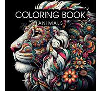 Serene Nature: Adult Coloring Book for Mind Clarity: Animals Mandala Art