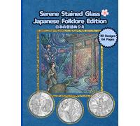 Serene Stained Glass: Japanese Folklore Edition