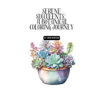 Serene Succulents: A Botanical Coloring Journey