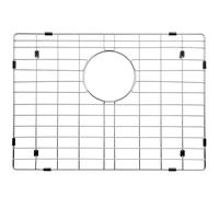 Serene Valley 19-1/4"""" X 14-1/8"""" Sink Grid Rear Drain with Corner Ra