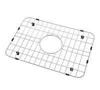 Serene Valley Sink Grid 18"""" X 12-1/2"""" Centered Drain with Corner Ra