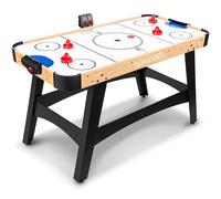 SereneLife 58" Air Hockey Game Table with 2x Stronger Motor, Digital LED Scoreboard, Puck Dispenser & Complete Accessories